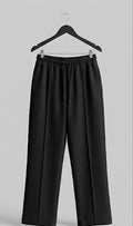 The Onyx Pintuck Wide-Leg Trouser