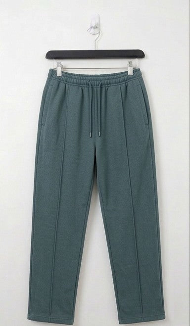 The Moss Pintuck Hybrid Trouser