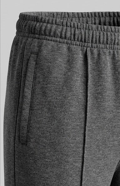 The Charcoal Pintuck Executive Jogger Trouser
