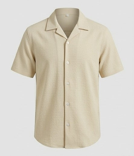 The Sandstone Waffle Resort Shirt
