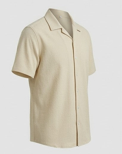 The Sandstone Waffle Resort Shirt