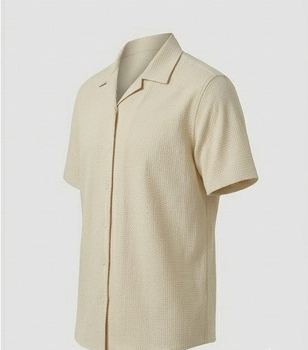 The Sandstone Waffle Resort Shirt