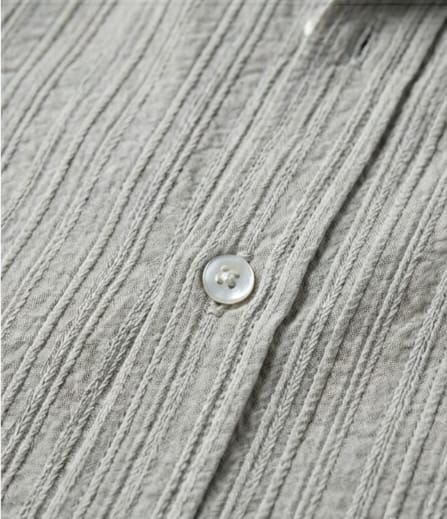 The Slate Vertical-Knit Long Sleeve Shirt