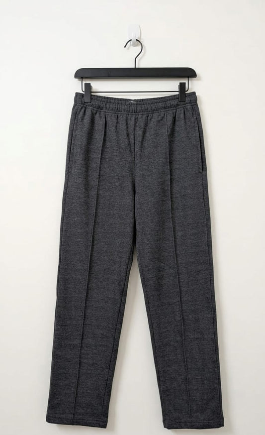 The Charcoal Pintuck Executive Jogger Trouser